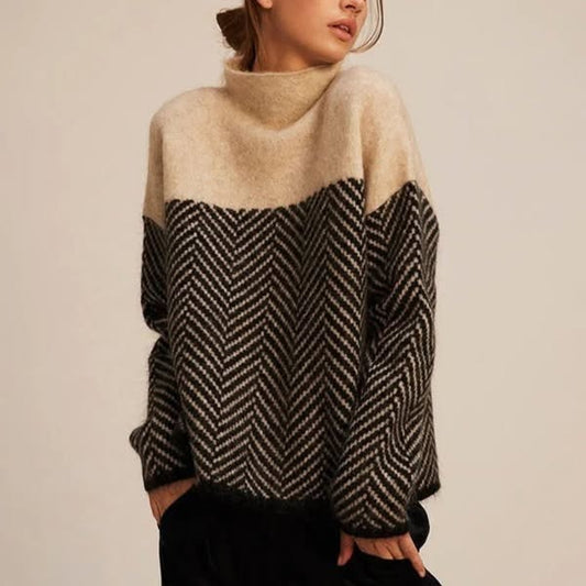 ZOEY | Hochwertiger Rollkragenpullover aus feinem Strickstoff