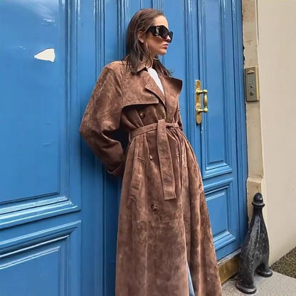 CLAIRE | Vintage-Wildlederjacke