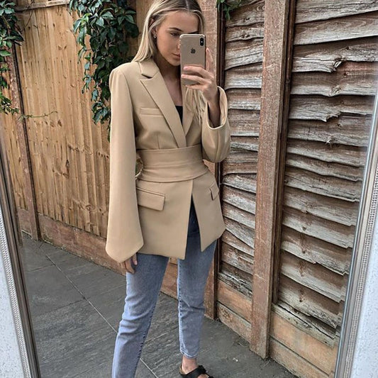 AIMEE | Eleganter Blazer mit Gürtel