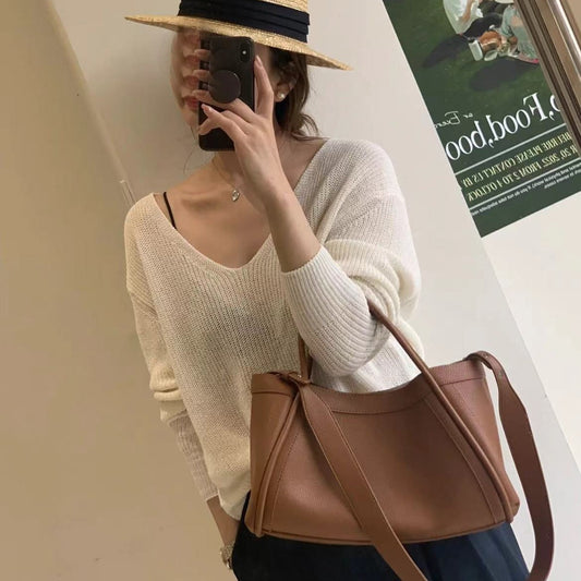 MALOU | Schicke Tragetasche mit Kosmetiktasche