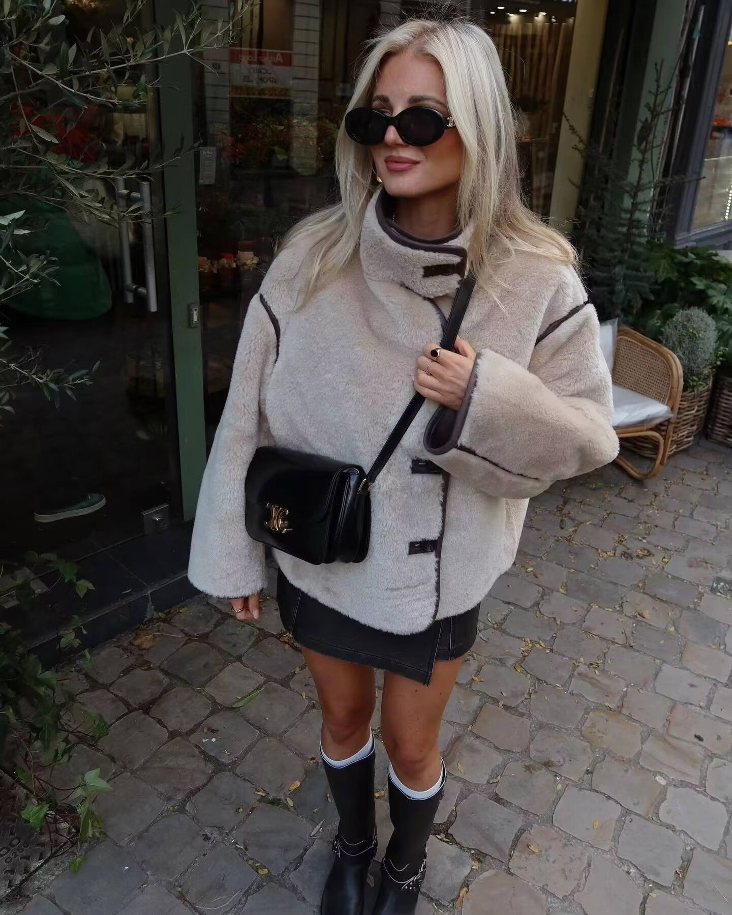 CALI | Elegante Teddyjacke
