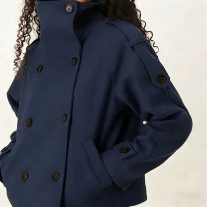 GENESIS | Jacke mit Stehkragen und Knopfleiste
