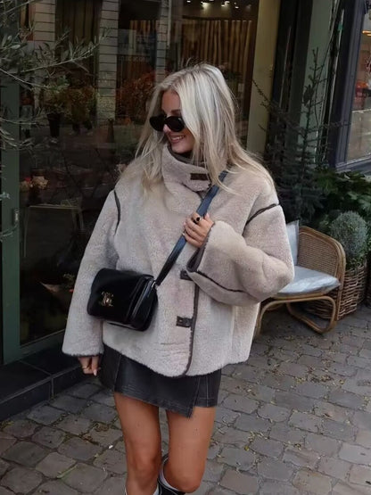 CALI | Elegante Teddyjacke