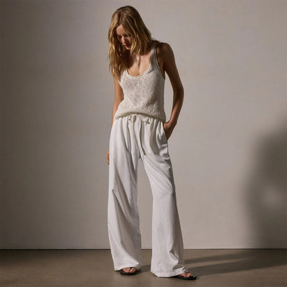 GLYJEL | Relaxed Fit Hose mit weitem Bein