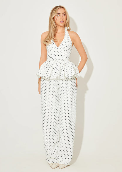 HELEN | Schößchen Top & Hose Set