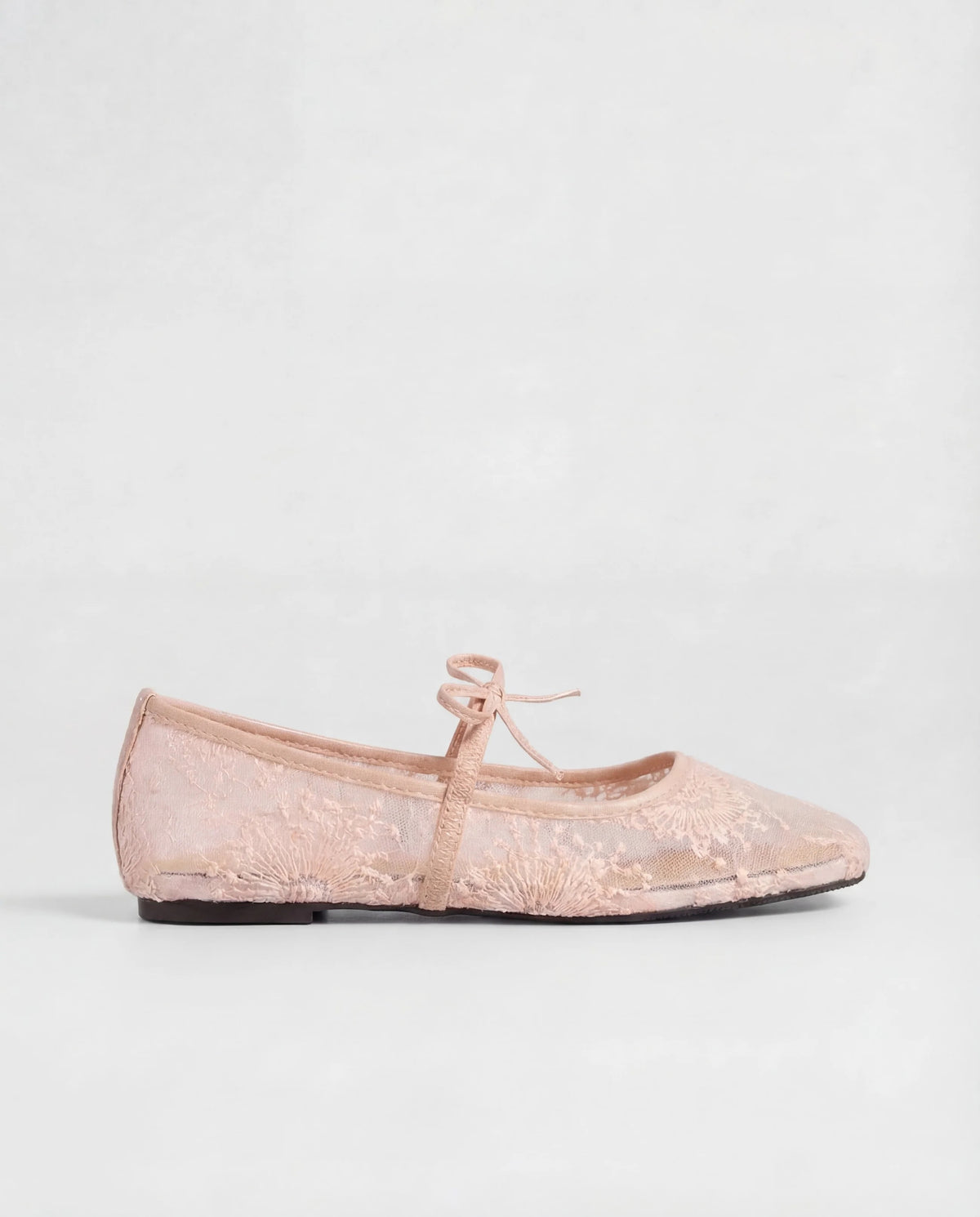 DANIELLE | Klassische Spitzen-Ballerinas mit Riemchen