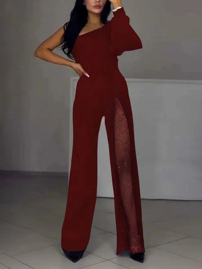 AYLIN | Statement-One-Shoulder-Jumpsuit
