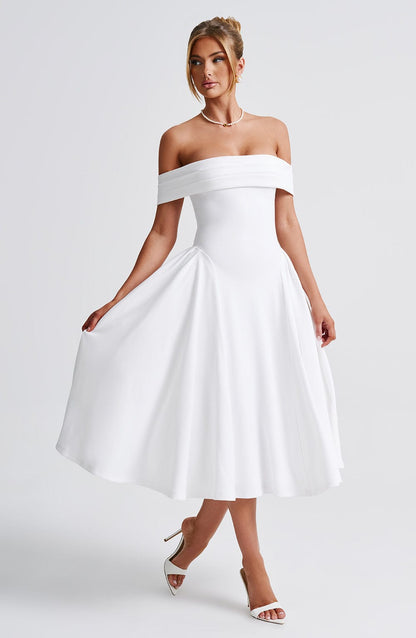 IMANI | Elegantes Midikleid