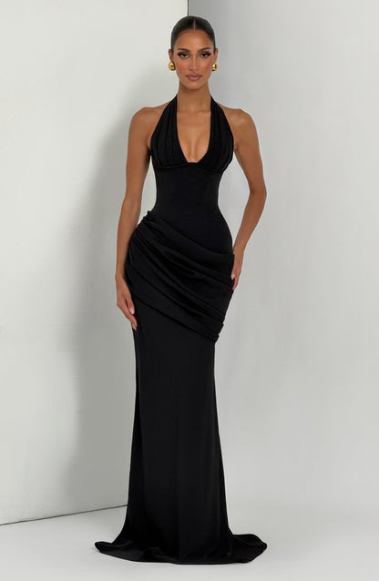 NEHEMIA | Meerjungfrauen-Maxikleid