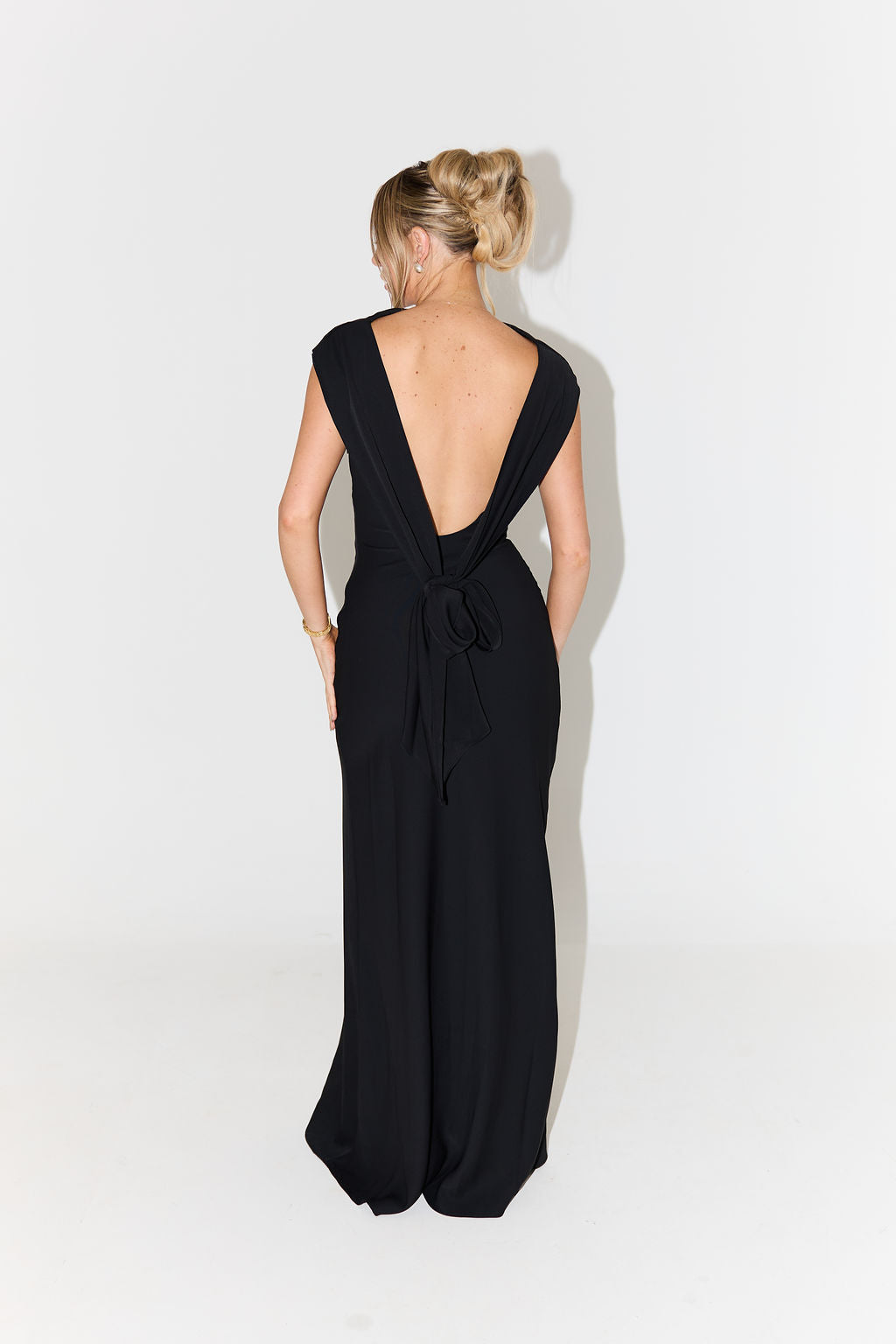 LOTTA - Drapiertes Maxikleid