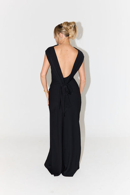 LOTTA - Drapiertes Maxikleid