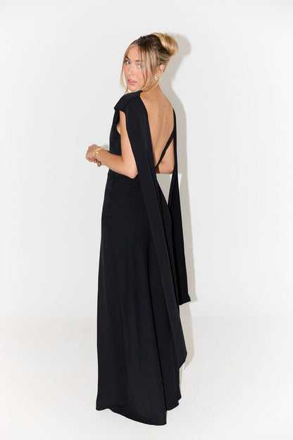 LOTTA - Drapiertes Maxikleid