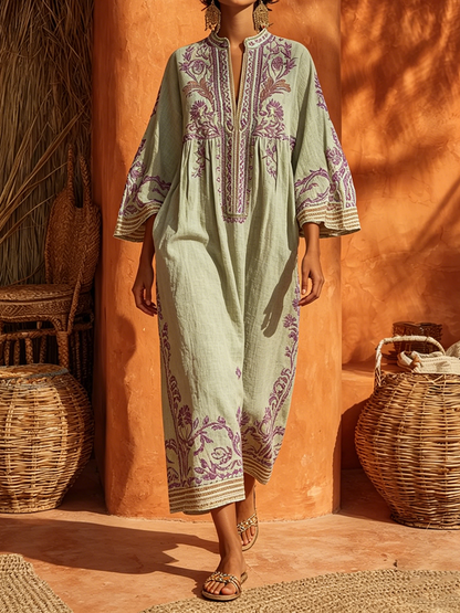 ELENA | Mediterranes Maxikleid