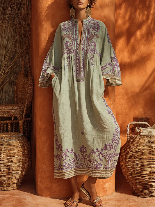 ELENA | Mediterranes Maxikleid