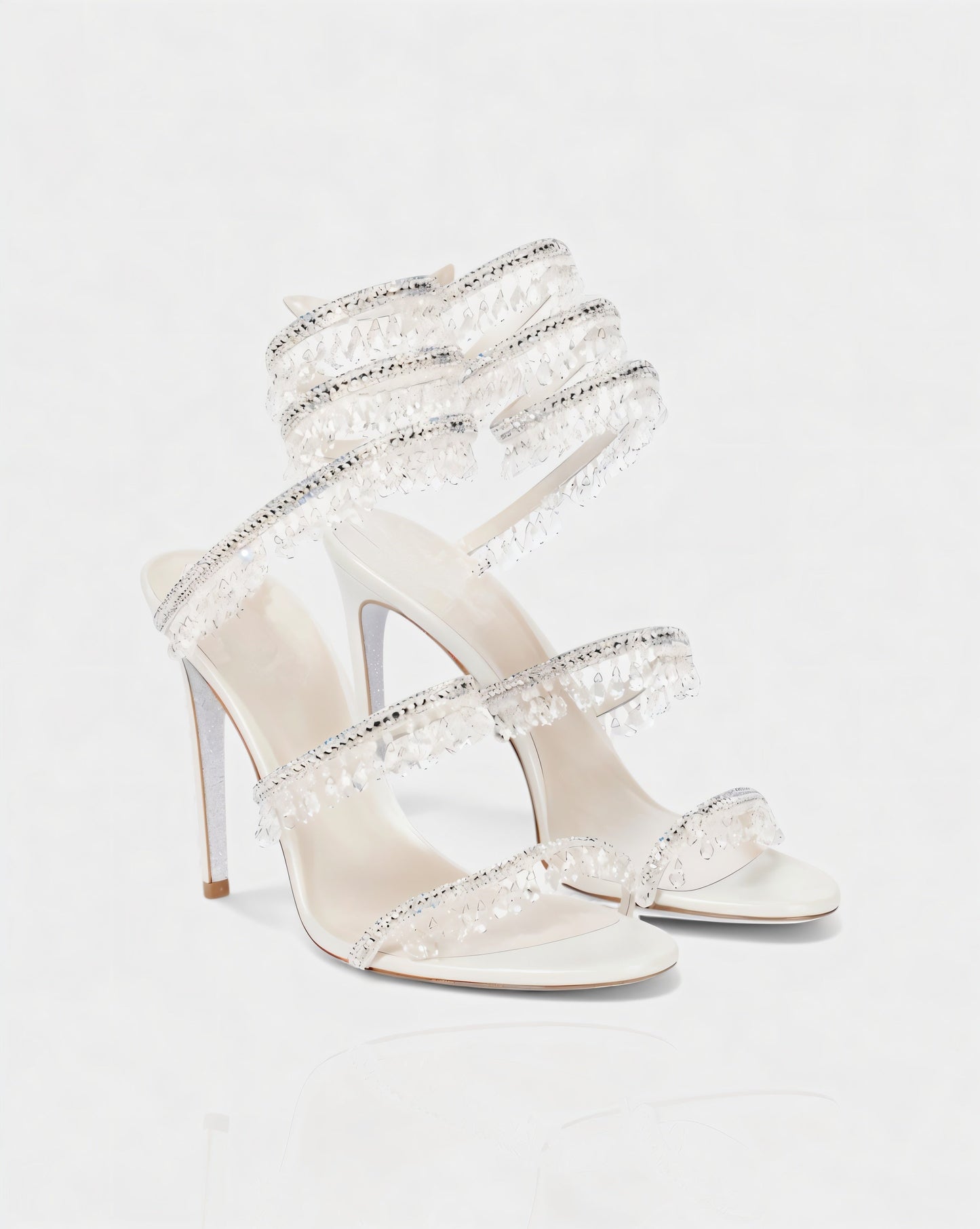 ADELIA | High-Heel-Sandalen mit Wickelriemen