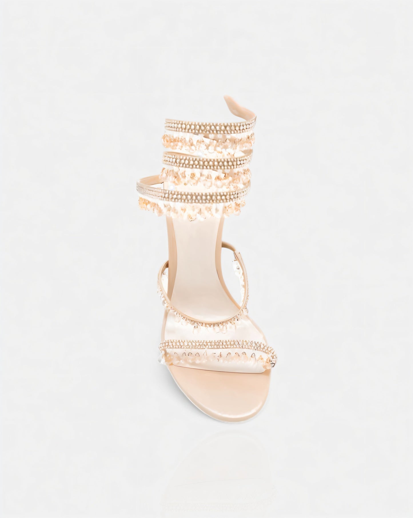 ADELIA | High-Heel-Sandalen mit Wickelriemen