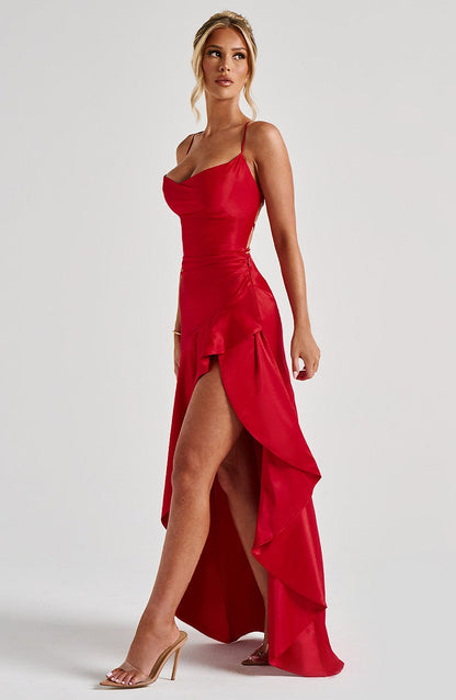 LISA - Maxikleid mit Schlitz