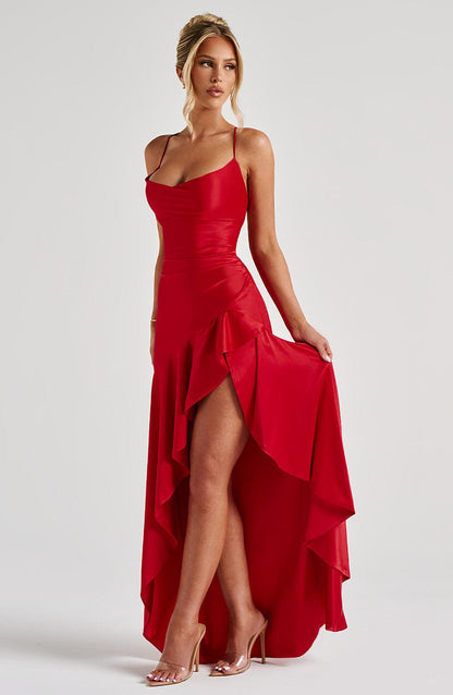 LISA - Maxikleid mit Schlitz