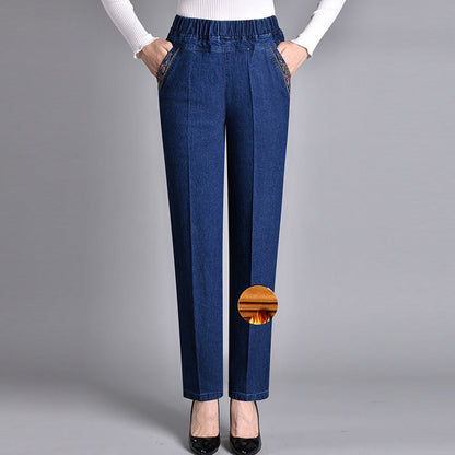 LINA | Komfort-Jeans mit elastischem Bund & Seitentaschen