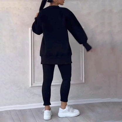 NOEMI | Vielseitiges Sweatshirt- und Leggings-Set