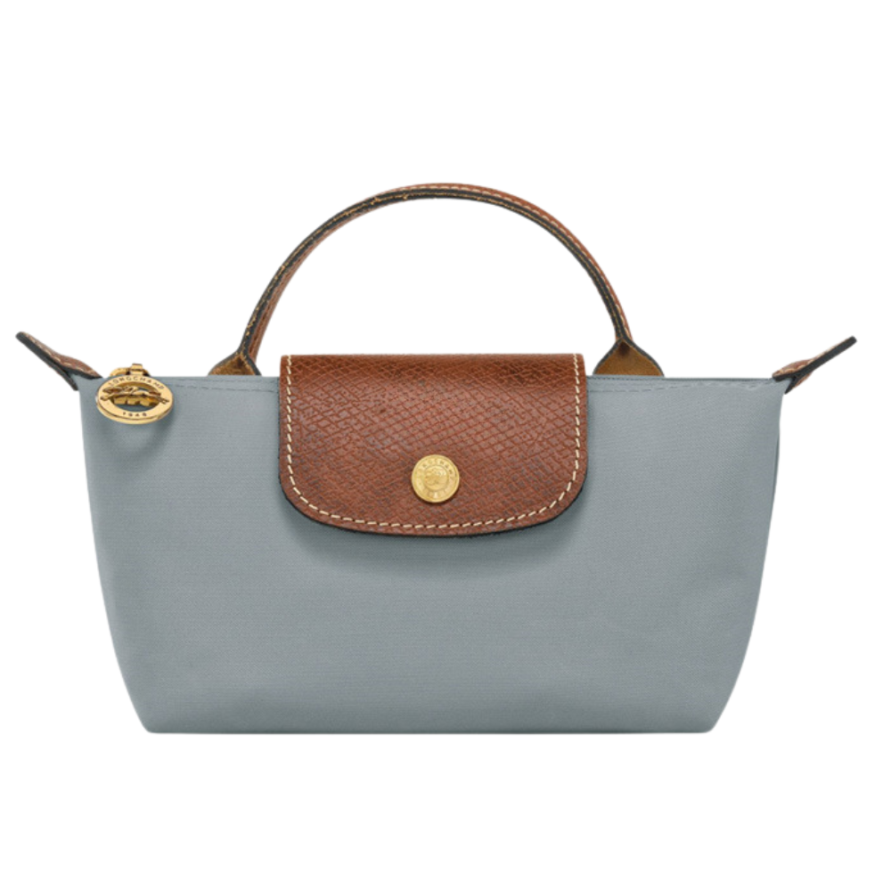 Mini Élan Tasche – Stahlgrau - inkl. Schulterriemen