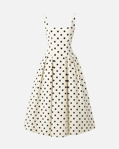 SARAH | Polka Dots Midikleid