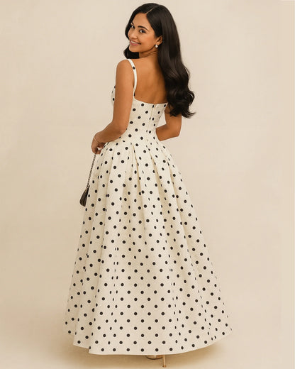 SARAH | Polka Dots Midikleid